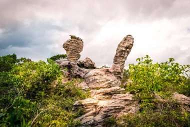 Taş şekiller garip