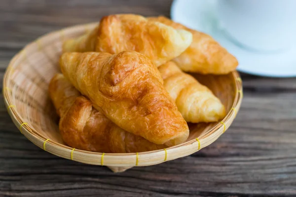 Frissen sütött croissant — Stock Fotó