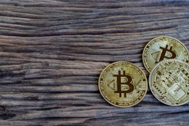 Dijital para birimi fiziksel metal bitcoin sikke