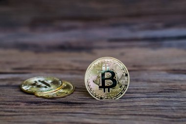 Dijital para birimi fiziksel metal bitcoin sikke