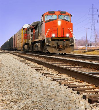 Renkli Tren Lokomotifleri