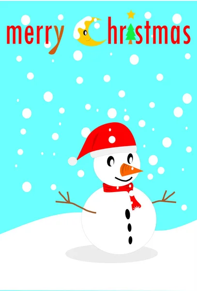 Χιονόμπαλες Και Πτώση Χιόνι Πάρει Επερχόμενα Χριστούγεννα — Διανυσματικό Αρχείο