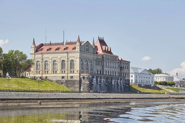 Schleuse Auf Der Chanel Moskau Wolga Ansicht — Stockfoto