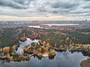 Sunrise Serebryanyy Bor (gümüş Pinewood) dipsiz göl üzerinde Khoroshevo-Mnevniki disrict Kuzey-Batı Moskova, Rusya'nın büyük orman park vardır. Horoshevsky Forest Park doğanın anıtıdır.
