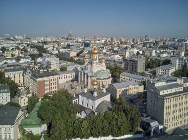 Moskova'daki Sretensky Manastırı'nda İsa'nın Dirilişi Kilisesi ve Rus Kilisesi'nin Yeni Şehitleri ve İtirafçıları.