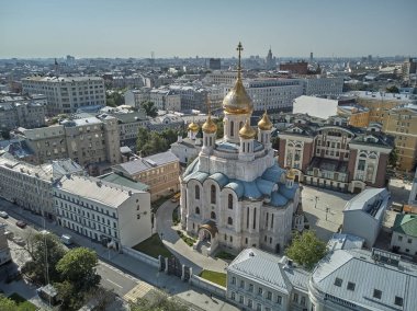 Moskova'daki Sretensky Manastırı'nda İsa'nın Dirilişi Kilisesi ve Rus Kilisesi'nin Yeni Şehitleri ve İtirafçıları.
