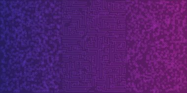 Geometrik şekiller renk arka plan. Tasarım fütüristik labirent.