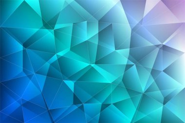 Arka degrade düşük poligon plan. Çokgen tasarım conce