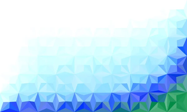 Abstrakta Polygonal Färg Mall Illustration Med Lutning Begreppet Design För — Stock vektor