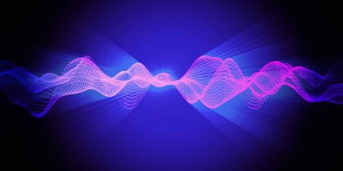 Yapay zekanın iş görselleştirmesi. Neon ızgaralı ve parlak çizgili soyut sanal kriptografi konsepti. Büyük veri. Analitik algoritma verileri. Engelleme zinciri. 