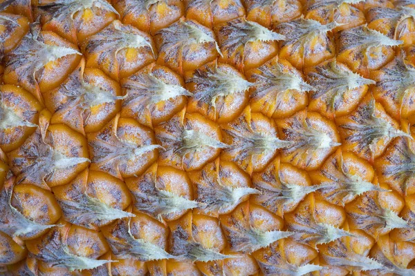 Närbild Ananas Textur Bak — Stockfoto