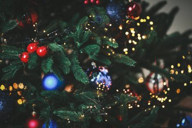 Noel ve yılbaşı ağacı ve dekorasyon