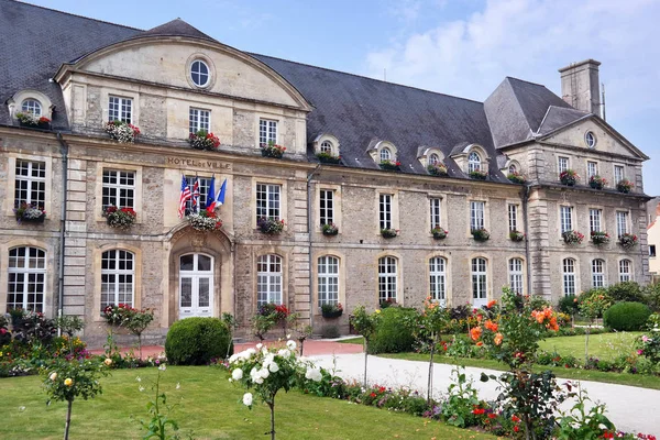 Hotel Ville Câmara Municipal Carentan Les Marais Uma Comuna Departamento — Fotografia de Stock