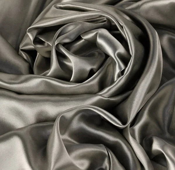 Tecido Seda Cor Pastel Textura Fundo — Fotografia de Stock