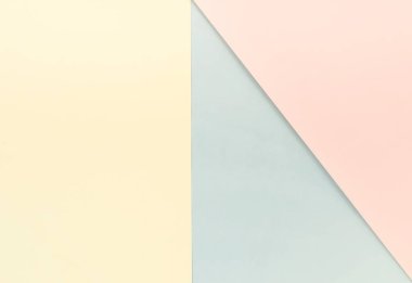 Soyut pastel renkler desen kağıtları arka plan. En az geometrik moda arka plan. Düz yatıyordu, en iyi görünüm. Kopya alanı