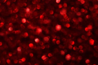 ufuk bokeh arka kırmızı Noel plan. Festival Christmas doku.