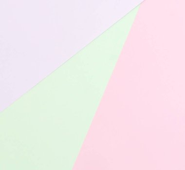 Soyut pastel renkler desen kağıtları arka plan. En az geometrik moda arka plan. Düz yatıyordu, en iyi görünüm. Kopya alanı