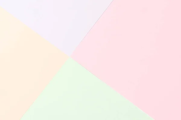 Abstrakte Pastellfarben Muster Papier Hintergrund Minimaler Geometrischer Modehintergrund Flache Lage — Stockfoto