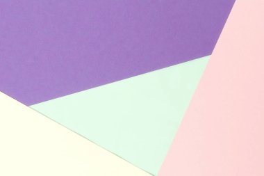 Soyut geometrik Kağıt arka plan. En az kavramı. Düz yatıyordu, en iyi görünüm. Kopya alanı