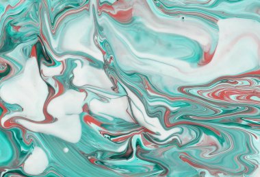 Mermer desenli karışık akrilik doku soyut. Renkli arka plan, duvar kağıdı. Boya karıştırma. Mermer doku