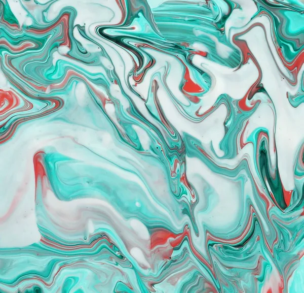 Textura Acrílica Mixta Abstracta Con Patrón Marmol Fondo Colorido Abstracto — Foto de Stock