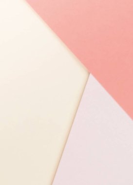 Arka plan bej turuncu pastel renkler. Geometrik desen kağıtları. En az kavramı. Düz yatıyordu, en iyi görünüm. Soyut pastel renkler kağıt. Yaratıcı renkli pastel kağıt .copy alanı