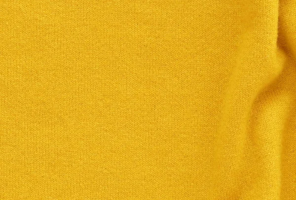 Жовта Текстура Тла Кашемірової Вовни Дорога Розкіш Тканина Матеріал Рукоділля — стокове фото