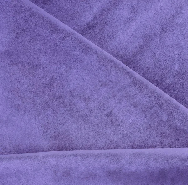 Texture Velluto Colori Viola Sfondo Lusso Costoso Tessuto Materiale Cucito — Foto Stock