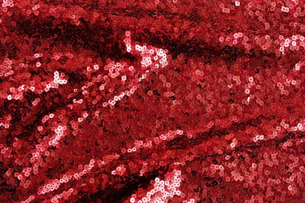 Червоний Фон Текстури Швів Різдво Святковий Фон — стокове фото