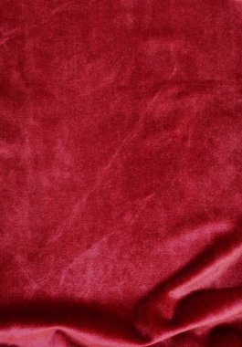 velvet texture background red color. Christmas festive baskground. expensive luxury, fabric, material, cloth.Copy space. clipart