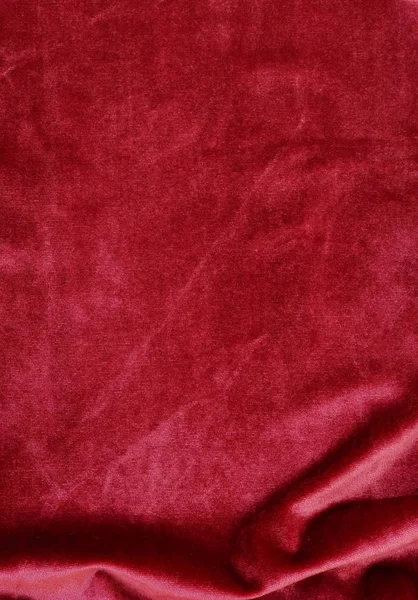 Texture Velluto Sfondo Colore Rosso Baskground Festivo Natale Lusso Costoso — Foto Stock