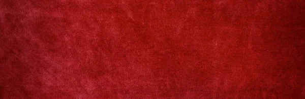 Banner Velvet Texture Background Red Color Christmas Festive Baskground Expensive — Stock Photo, Image