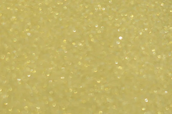 Defocused Blure Effect Sparkling Bokeh Texture Background Golden Color Festive — Stock Photo, Image