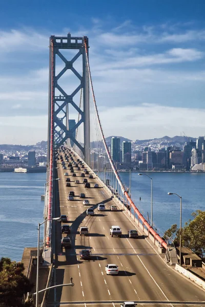 San Francisco Noviembre 2012 Puente Bahía Noviembre 2012 San Francisco — Foto de Stock