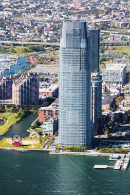 Jersey City, ABD - Paulus Kanca İskelesi ve Morris Kanal Parkı