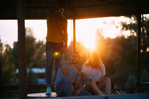 Rebelse Teksten Het Park — Stockfoto