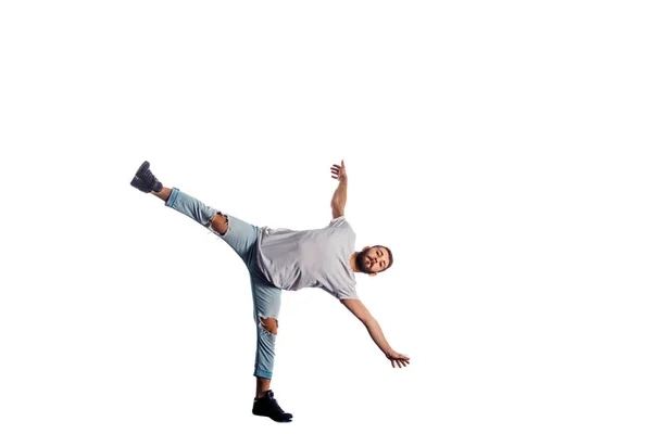 Hip hop acrobata danza — Foto Stock