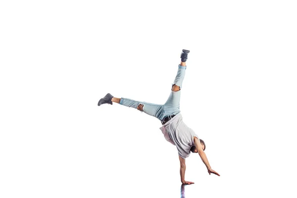 Hip hop acrobat dansen — Stockfoto