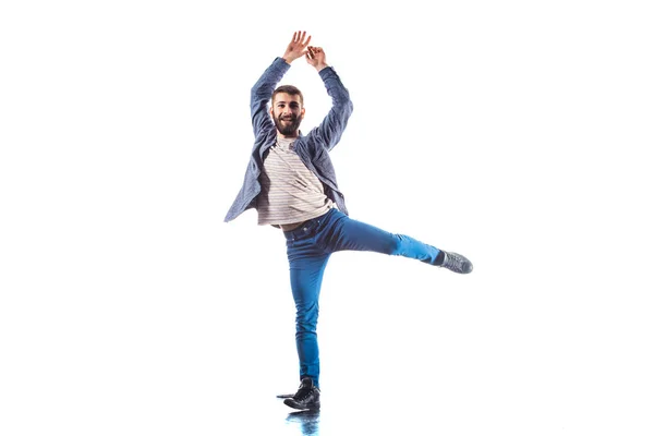 Man doing breakdance — Stock Photo, Image