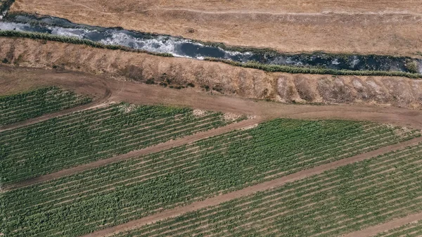 Paisagem Rural Cima — Fotografia de Stock