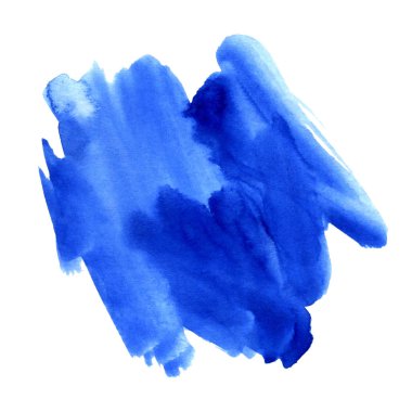 Soyut suluboya fırça darbeleri arka plan boyalı. Doku kağıt. Resimde beyaz arka plan üzerinde.