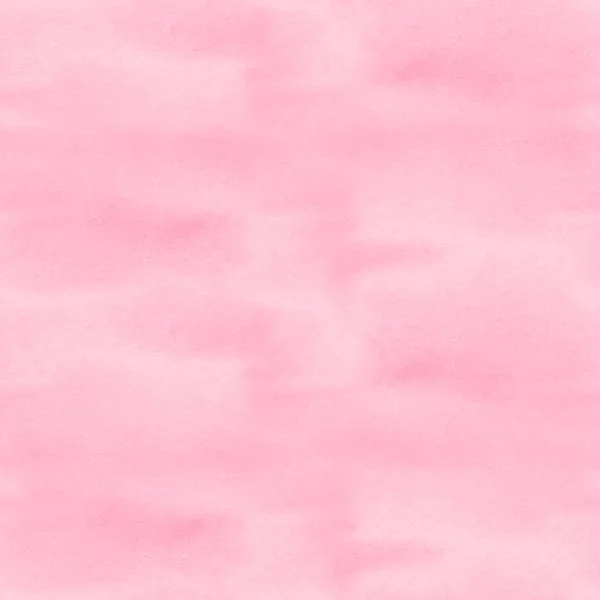 Abstracte naadloze patroon met roze aquarel vlekken. Handgetekende illustratie. — Stockfoto