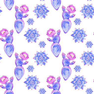 Suluboya lezzetli sorunsuz desen. Dikişsiz doku el boho vintage bahçe arka plan boyalı.