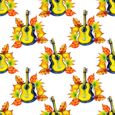 Mor renkli iskeletin dikişsiz bir arka plan deseni eski efemera üzerinde bırakır. Yaprak müzik, vintage harfler vb artıkları ile Sonbahar tekrar baskı