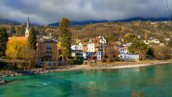 Güzel Kış Görünümü Innsbruck Tirol Avusturya — Stok fotoğraf