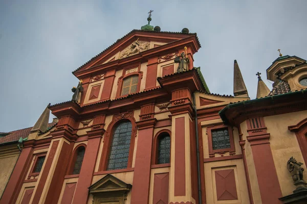 Basílica São Jorge Mais Antigo Edifício Igreja Sobrevivente Dentro Castelo — Fotografia de Stock