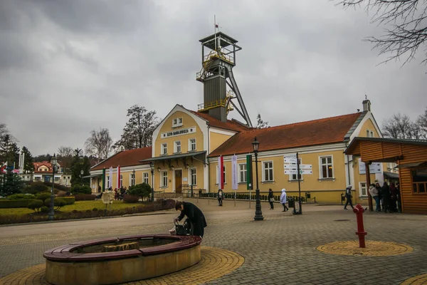 Wieliczka Polónia Março 2019 Vista Famosa Mina Sal Wieliczka Dia — Fotografia de Stock