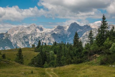 Julian Alpleri'nin Slovenya, Avrupa'daki yaz manzarası