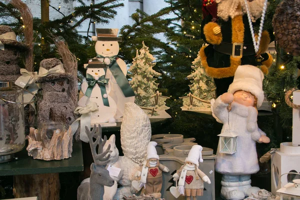 Salzburg Österreich Dezember 2019 Nahaufnahme Weihnachtsmarkt Des Christkindlmarktes Zentrum Von — Stockfoto