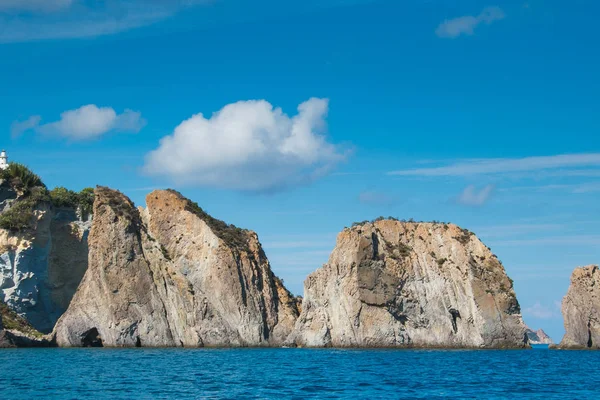 Wild Coast Ponza Island Lazio — Stock Photo, Image